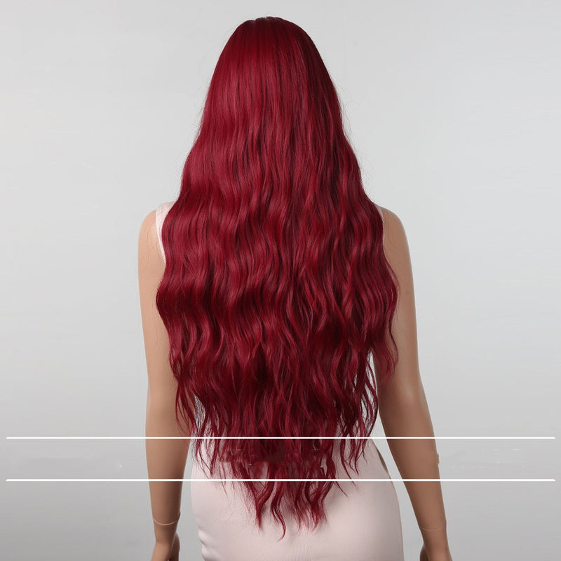 long curly big wave wig, view 3 - MRSLM