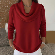 women's loose pullover sweater, view 6 - MRSLM