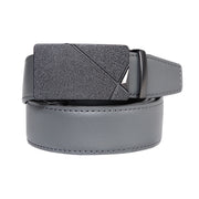 men's automatic buckle leather belt, view 6 - MRSLM