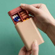 compact travel pill organizer - MRSLM