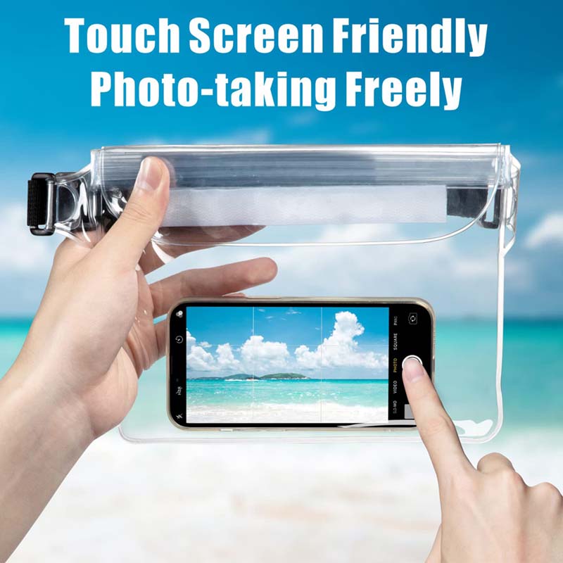 Waterproof Mobile Phone Waist Bag for Beach and Outdoor Activities