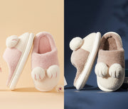 cat's claw cotton slippers, view 4 - MRSLM