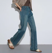 high waisted wide leg jeans - MRSLM