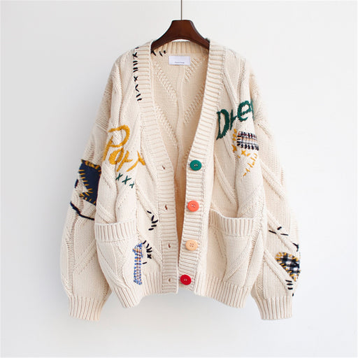 women's cardigan sweater, view 5 - MRSLM