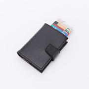 RFID blocking aluminum wallet, view 7 - MRSLM