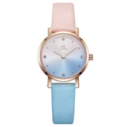 Two-color belt women's watch, view 3 - MRSLM