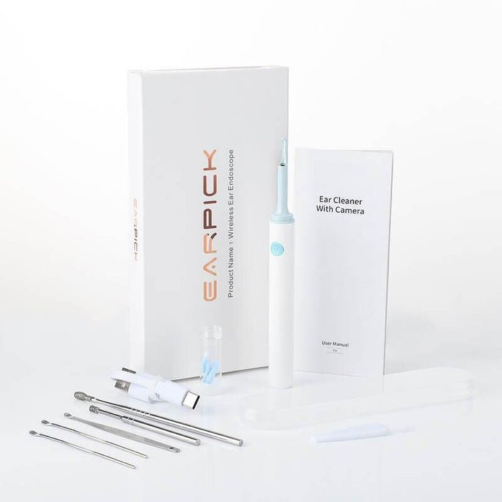 Wireless 3.9mm HD Ear Camera: Luminous Ear Cleaner &amp; Otoscope