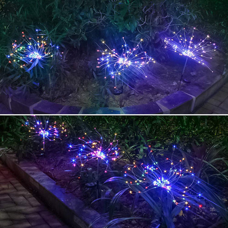 Solar firework garden lights, view 8 - MRSLM