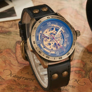 men's hollowed-out automatic mechanical watch, view 9 - MRSLM