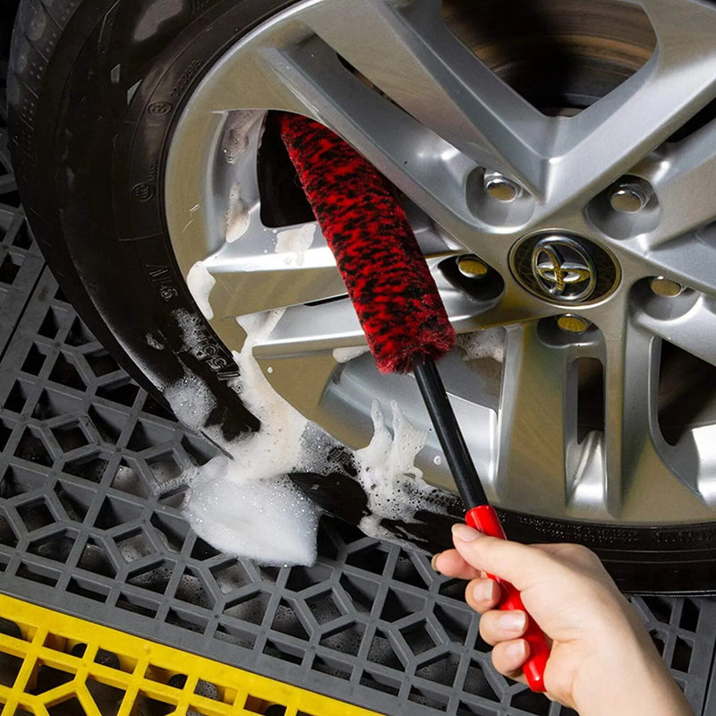 flexible car rim brush, view 5 - MRSLM