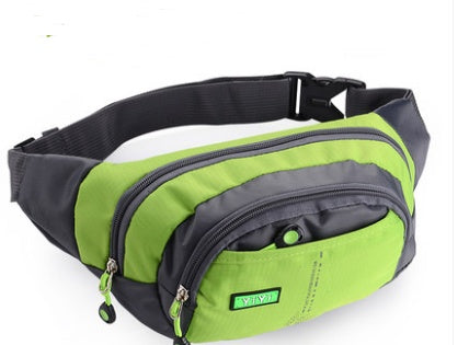 Waterproof Canvas Multi-pocket Phone Chest Bag