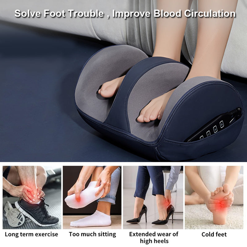 electric shiatsu foot massager with heat, view 7 - MRSLM