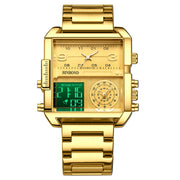 men's large dial quartz watch, view 13 - MRSLM