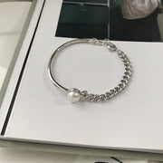 asymmetrical pearl bracelet - MRSLM