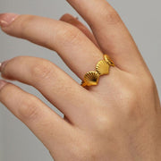 shell shaped opening ring - MRSLM