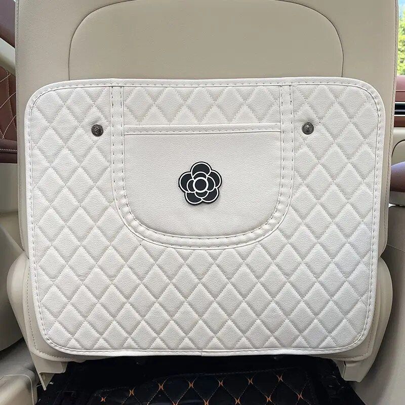 universal car seat back protector for kids, view 2 - MRSLM