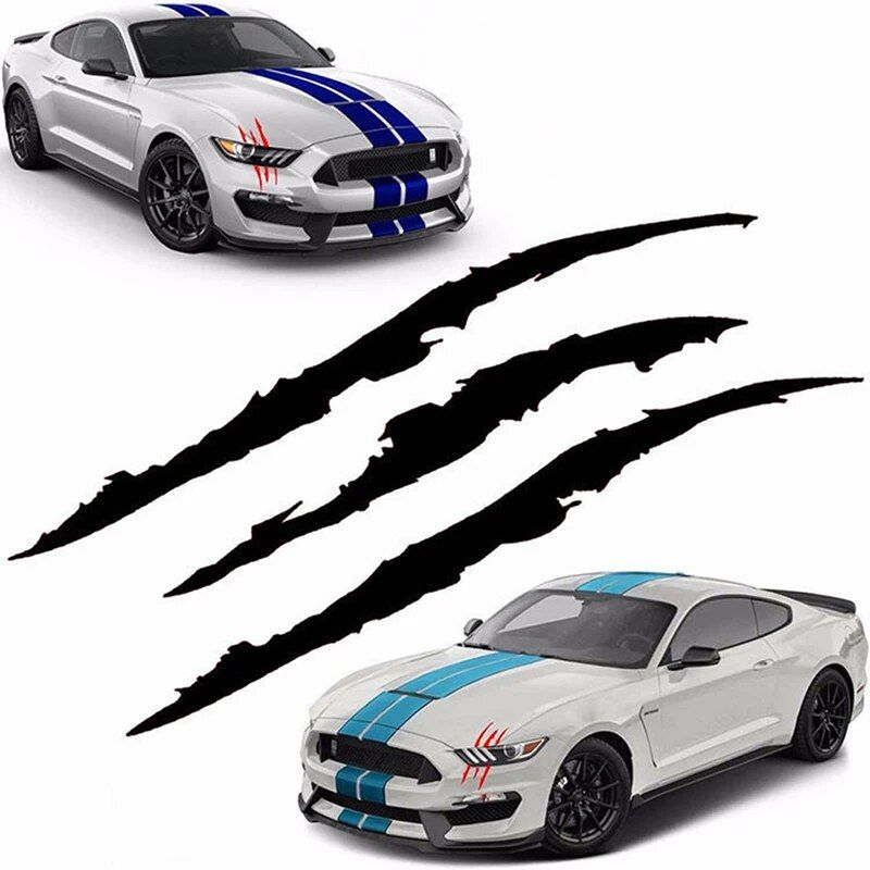 monster claw headlight decal, view 9 - MRSLM