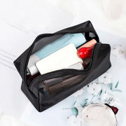 transparent mesh makeup bag, view 10 - MRSLM