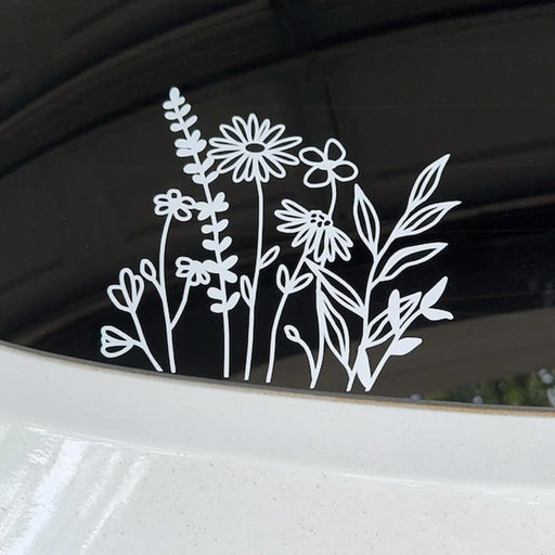 wildflower vinyl car stickers - MRSLM