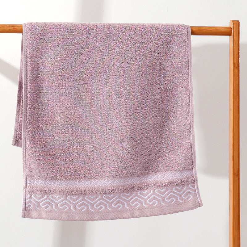 soft jacquard bathroom beach towel, view 4 - MRSLM