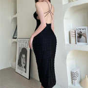 jacquard knitted dress, view 5 - MRSLM