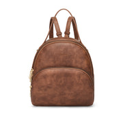 Women's PVC leather backpack, view 7 - MRSLM