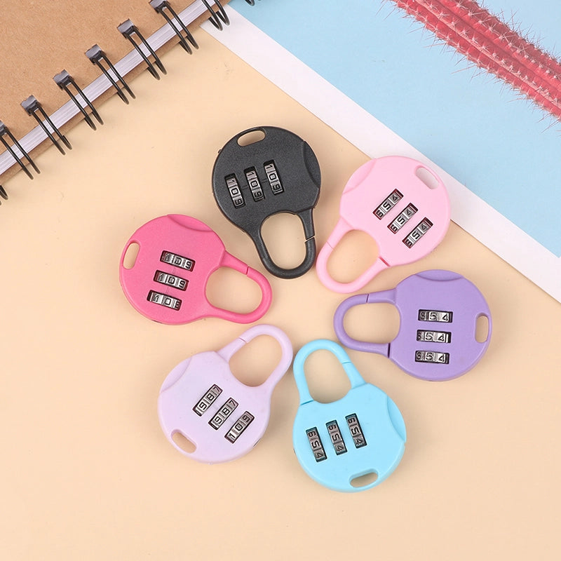 mini password padlock, view 9 - MRSLM