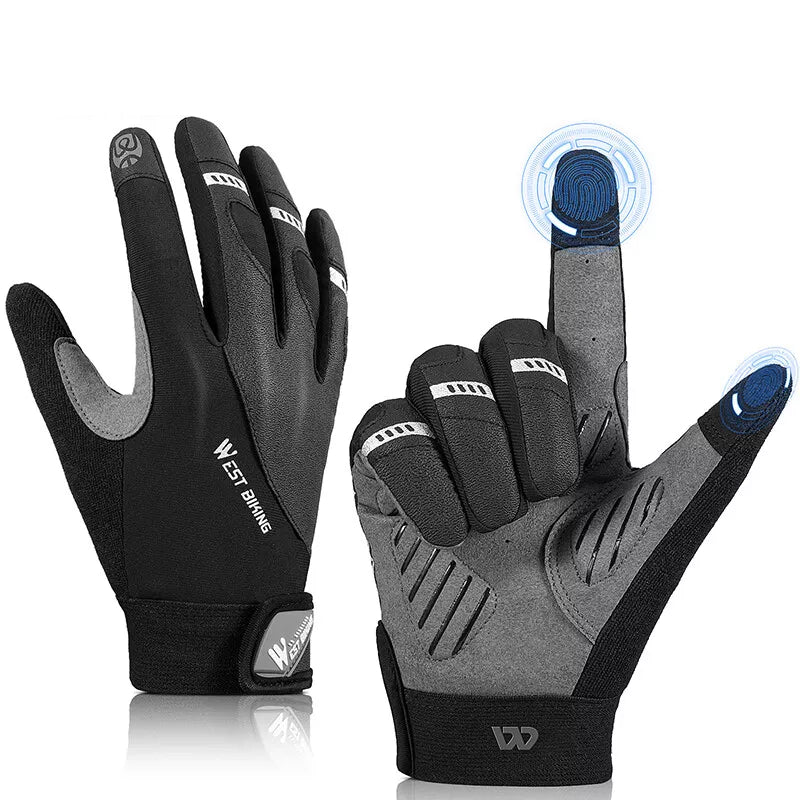 full finger cycling gloves, view 6 - MRSLM