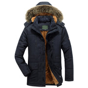Men's fleece-lined hooded military jacket, view 4 - MRSLM