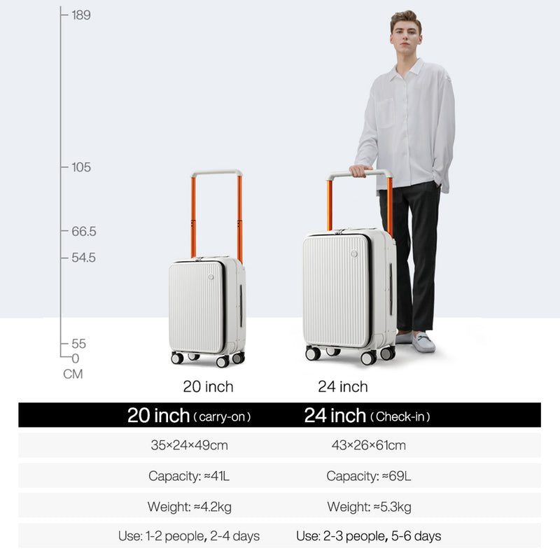 PC suitcase with laptop pocket, view 11 - MRSLM