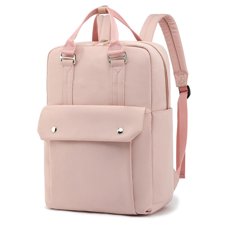 simple oxford cloth backpack, view 10 - MRSLM