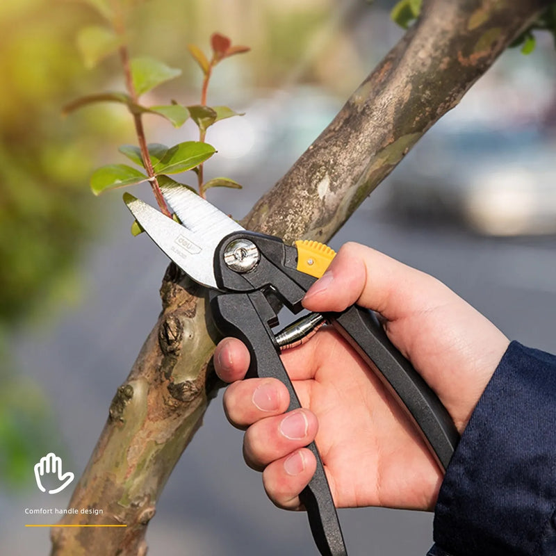 8-inch garden pruning shears, view 3 - MRSLM