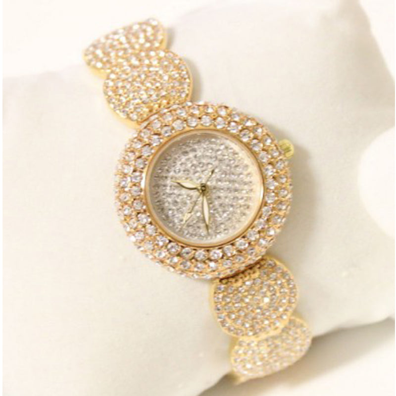 women's square crystal dial watch, view 8 - MRSLM