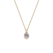 labradorite pendant necklace, view 3 - MRSLM