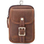 men's leather belt phone bag - MRSLM