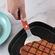 stainless steel wide kitchen spatula, view 7 - MRSLM