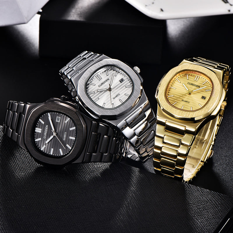men's business calendar quartz watch - MRSLM