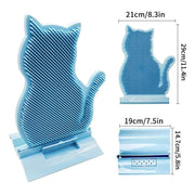 self-grooming catnip massage comb, view 10 - MRSLM