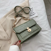 stone pattern pu crossbody bag, view 3 - MRSLM