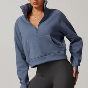 women's winter fleece hoodie - MRSLM