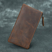 ultra-thin men's leather wallet, view 11 - MRSLM