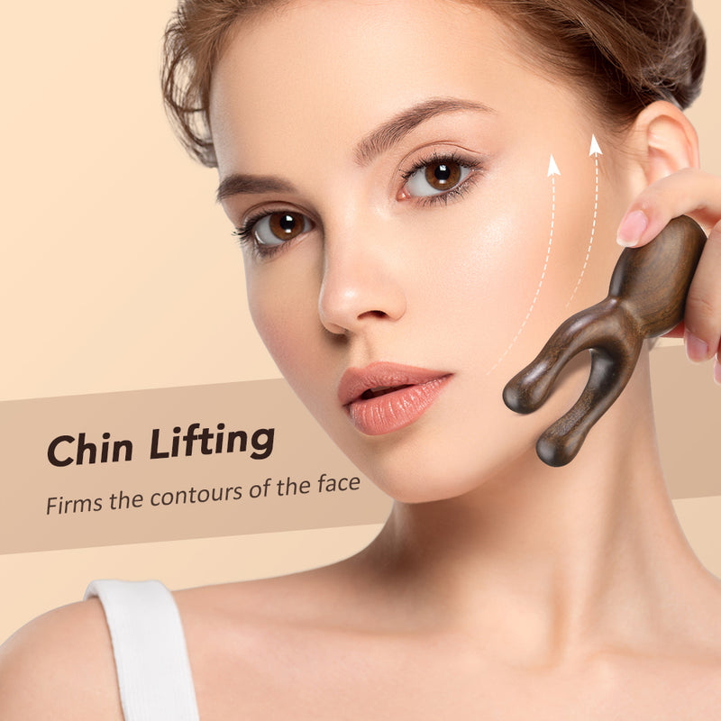 sandalwood gua sha massager, view 5 - MRSLM