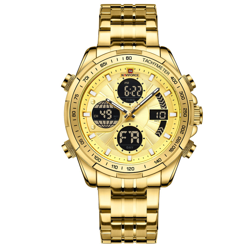 men's dual display sports watch, view 4 - MRSLM