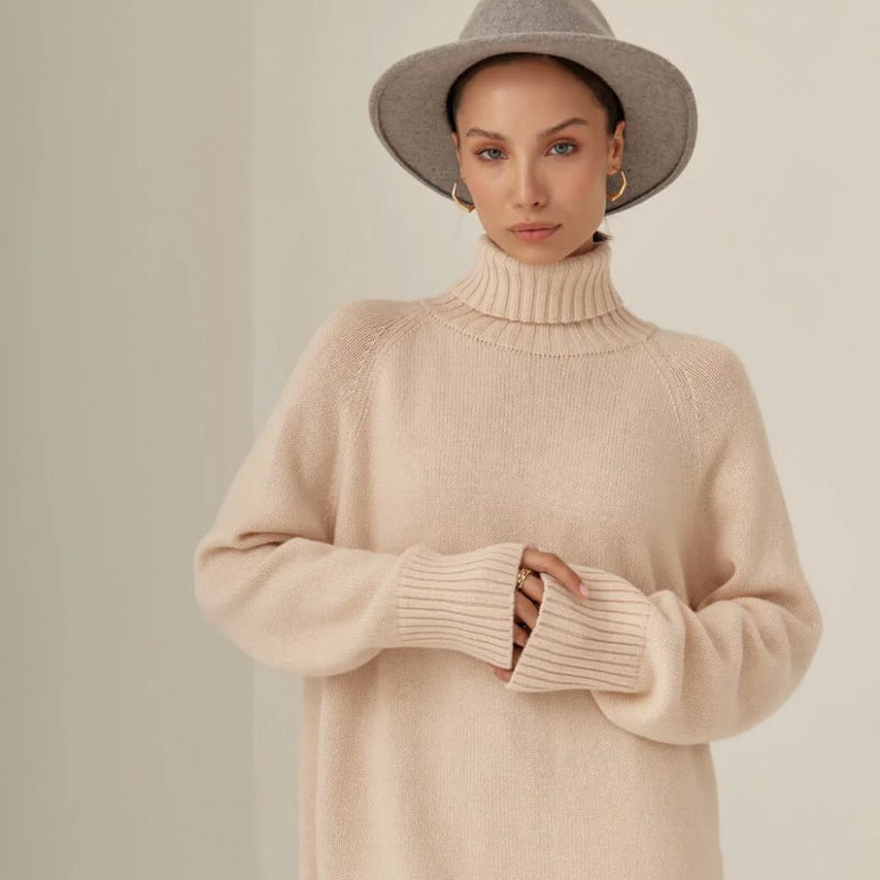 women's turtleneck sweater - MRSLM