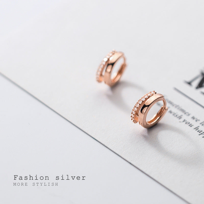 women's S925 silver earrings, view 3 - MRSLM