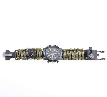 paracord survival bracelet, view 2 - MRSLM