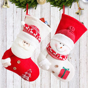Large knitted Christmas stocking, view 10 - MRSLM