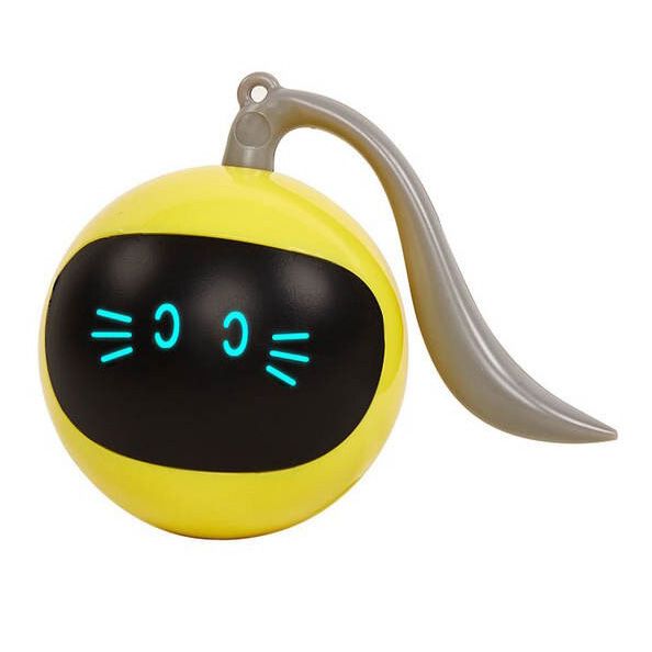 smart interactive led cat ball toy, view 2 - MRSLM