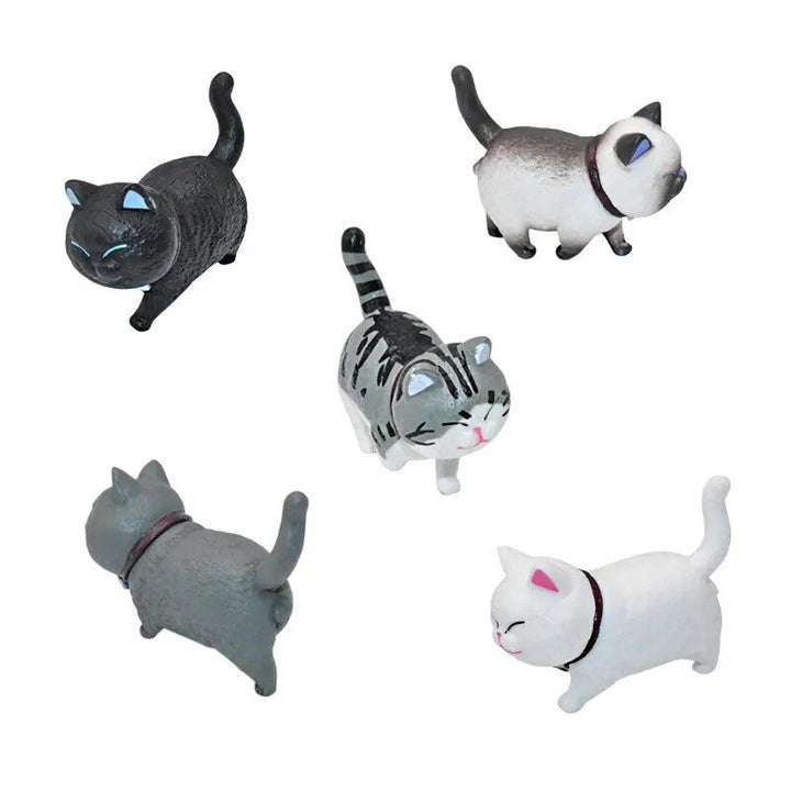 Anime Kitty Car Ornament: Mini Cat Dashboard & Mirror Decor