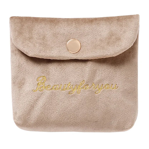 Velvet mini cosmetic and storage bag, view 2 - MRSLM